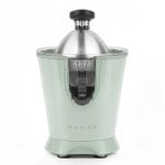 Extrator de sumo elétrico Sweiss Zest7 de 160 W com braço de pressão e sistema anti-gotejamento.