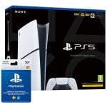Sony PlayStation 5 Slim Digital Chasis E + Sony Tarjeta Prepago 20€ para PlayStation Store