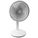 Ventilador Exquisit Venti 3010 R sobremesa 15 cm batería 12h blanco