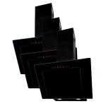 Campana extractora Exquisit KFD607-2LED Canalizado/Recirculación 60cm con iluminación LED y control táctil