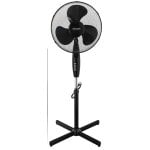 Ventilador Exquisit VS 35065 Pie 40 cm Oscilante 3 Velocidades Negro