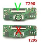 Connecteur de charge Wi-Fi et carte USB de remplacement pour Samsung Tab A 8 T290