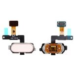 Bouton Home doré de remplacement pour Samsung J7 2017 J730 J730f