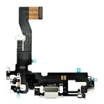 Conector Carga Iphone 12 Cable Flex Placa Usb Color Blanco Repuesto