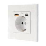 Steckdosenleiste Nanocable 10.35.0011 1 Steckplatz USB-A QC 3.0 USB-C PD Schutz