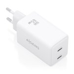 Carregador Aisens ASCH-65W2P078-W GaN 65W 2xUSB-C PD3.0 QC4.0 Branco