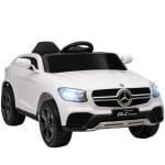 Aiyaplay Coche Eléctrico Para Niños Mercedes-benz Glc Coupé Motor Doble Blanco
