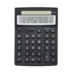 Calculatrice MAUL ECO 950 12 chiffres solaire arrêt automatique noire