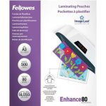 Lamina plastificazione Fellowes 100144239 A3 trasparente lucida 500 pezzi