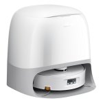 Aspirador Robô com Mopa Roborock Qrevo Curv 2 FlowX Com Esvaziamento Automatico Navegação IA 36.000 Pa