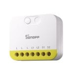 Interruptor Inteligente Sonoff MINI DUO-L Zigbee 2 Canais Compatível com Assistentes de Voz