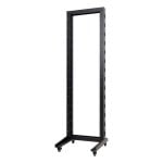 Armario rack Aiten Data F80.66.22OF 22U 2 columnas ruedas acero negro