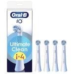 Tête de brosse Oral-B iO Ultimate Clean blanc indicateur d’usure x4
