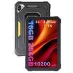 Tablet Cubot Tab KingKong Mini 8.68" 128GB 10200mAh 4G Android 15 Nero IP68