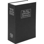 Caja fuerte libro Tracer BookSafe Pro combinación acero negro 18x11,5x5,5 cm