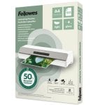 Plastifieuse Fellowes 100142987 A4 80 microns brillant 100 feuilles recyclées