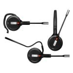 Auriculares EPOS IMPACT 5000 Go Inalámbricos DECT Cancelación de Ruido Oficina Negro