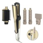 Multistyler Shark Glam Straight & Waves 1500W Ceramica Airflow 3 Temperature 4 Accessori Oro Bianco