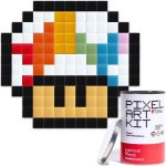 Kit de mosaico Pixel Corner KB2570LOT-PAK125C_S vidro reciclado multicolor