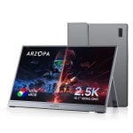 Monitor Arzopa Z3FC 16,1" QHD 180Hz IPS Tragbar FreeSync HDR10 Funda 9ms