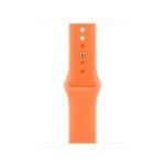 Bracelet sport Apple Watch 42 mm Clementina M/L fluoroélastomère orange