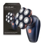 Glatzen rasierer Cecotec Precisioncare Skull Victory Kabellos 70min Nass- und Trockenrasur 7 Klingen