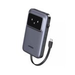 Batterie externe Ugreen PB511 Uno 10000mAh 30W câble USB-C écran TFT