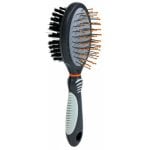 Escova para cão TRIXIE 24152 dupla face nylon e metálica antiderrapante