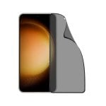Protection d'écran en verre trempé incassable et anti-espion pour Samsung Galaxy S23