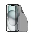 Unzerbrechlicher Anti-Spionage-Displayschutz aus gehärtetem Glas für iPhone 16 Pro