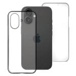 Funda para móvil Max Power Digital Doble Cara 360 Grados Silicona Transparente para iPhone 17