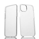 Funda para móvil Max Power Digital Doble Cara 360 Grados Silicona Transparente Protección Integral para Apple iPhone 15 Plus