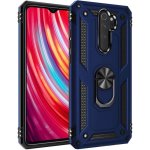 Funda para móvil Max Power Digital Anillo Giratorio Silicona Policarbonato Azul Antideslizante para Redmi Note 8 Pro