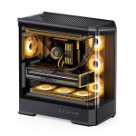 Caja PC Jonsbo D400 Negra Acuario Cristal Templado ATX/Micro-ATX/Mini-ITX Gaming