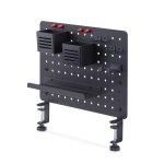 Organizador de secretária StarTech 1612B-DESK-PEGBOARD aço modular 42x32 cm preto