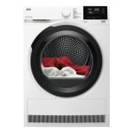 Secadora bomba de calor AEG TR718EBOB 8kg Classe D porta reversível SensiDry