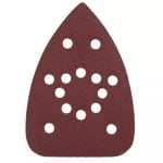 Carta abrasiva Dedra DED70635 grana 150 140x140 mm per metallo e legno