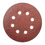 Disco abrasivo Dedra DED79471 125 mm grão 60 velcro pack 5 unidades