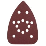 Carta abrasiva Dedra DED70632 grana 80 per metallo e legno 140x140 mm