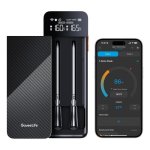 Termómetro Govee B5192011 Digital Bluetooth WiFi LCD IP68 Preto