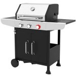 Barbacoa de gas ProfiCook PC-GG 1310 3 quemadores 11 kW gusseisen acero inoxidable