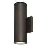 Applique mural extérieur Westinghouse Marius LED 8W bronze IP44 dimmable