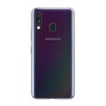 Funda para móvil Max Power Digital Transparente Antigolpes Silicona Ultrafina para Samsung Galaxy A40