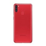 Funda para móvil Max Power Digital Transparente Antigolpes Silicona Ultrafina para Samsung Galaxy A11