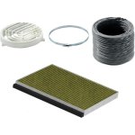 Kit de recirculação Neff Z51IBJ1X6 filtro Long-Life 15 cm para exaustor