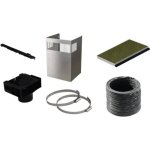 Kit de recirculação Neff Z51FBI1L6 filtro Long Life Clean Air antiodores