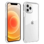 Coque pour mobile Max Power Digital Antichoc Transparente Silicone Coins Renforcés pour iPhone 12/12 Pro