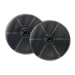 Filtro para campana Glem Gas GHPCAR carbono pack 2 alta compatibilidade