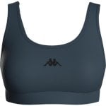 Sujetador deportivo Kappa 361Z6BW-Q30 L transpirable azul orion