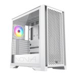 Boîtier SUPRA GAMING Nova ATX Blanc USB-C Gestion Câbles GPU 420 mm